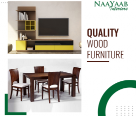 Naayaab Interiors has an Exclusive Range of Wooden Furniture